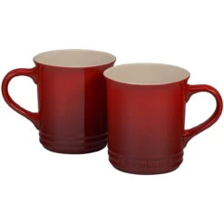Le Creuset 1.25 Qt. Kettle & (2) 14 Oz. Mugs Demi Kettle & 2 Mug Set - Cerise -Le Creuset Store 1 4ae5791b 56ec 49ce 8211 b1f21e3f9551