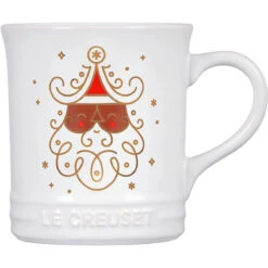 Le Creuset Noel Santa Claus Mug - 14 Oz.
