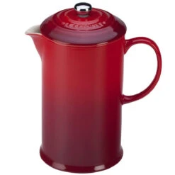 Le Creuset 34 Oz. French Press - Cerise