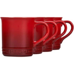 Le Creuset 14 Oz. Set Of 4 Mugs - Cerise -Le Creuset Store 2 ba71147a 63f6 4d5f 8c8e 78fadbd1c998
