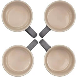 Le Creuset 14 Oz. Set Of 4 Mugs - Oyster -Le Creuset Store 3 17a54b94 ef6f 4645 a467 9f44e5601e1c