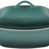 Le Creuset 4 1/2 Qt. Heritage Deep Covered Rectangular Baker - Artichaut