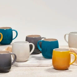 Le Creuset 13 Oz. / 380ml Set Of 4 Heritage Mugs - Deep Teal -Le Creuset Store 4 4acf65b9 9bba 4e8e bde0 2fac3eadb882
