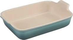 Le Creuset 4 Qt. (12" X 9") Heritage Rectangular Dish - Sea Salt