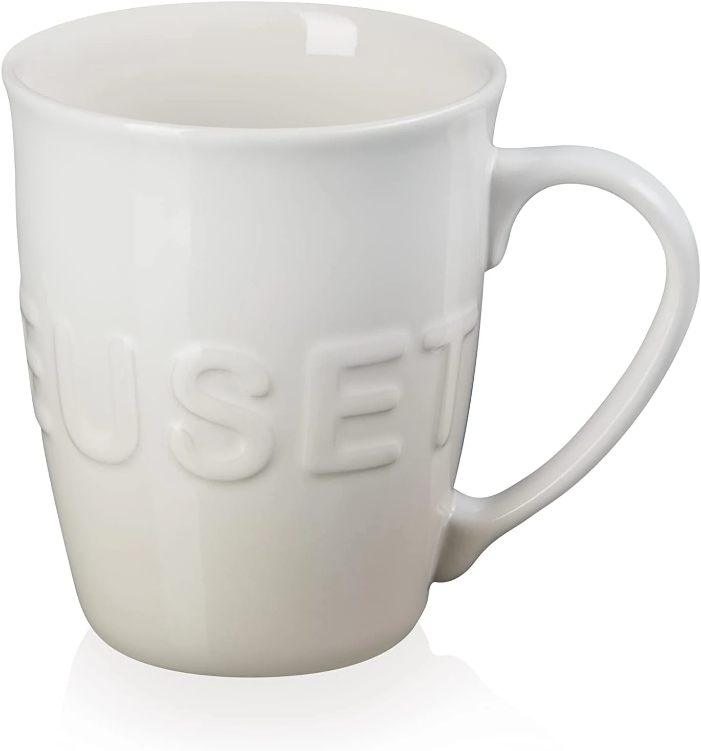 Le Creuset XL Logo Mug - Meringue 2 Le Creuset XL Logo Mug - Meringue - Image 2