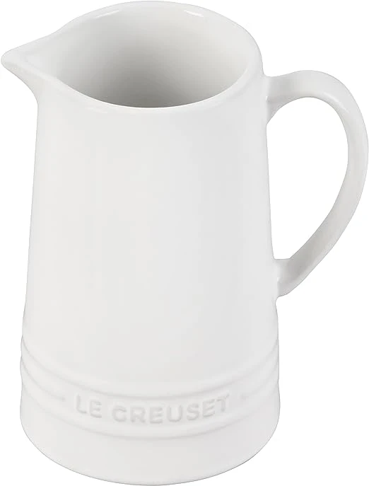 Le Creuset Signature 10 Oz. Petite Pitcher - White 1 Le Creuset Signature 10 Oz. Petite Pitcher - White