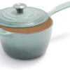 Le Creuset 2 1/4 Qt. Signature Saucepan W/Stainless Steel Knob - Sea Salt- Personalized Engraving Available
