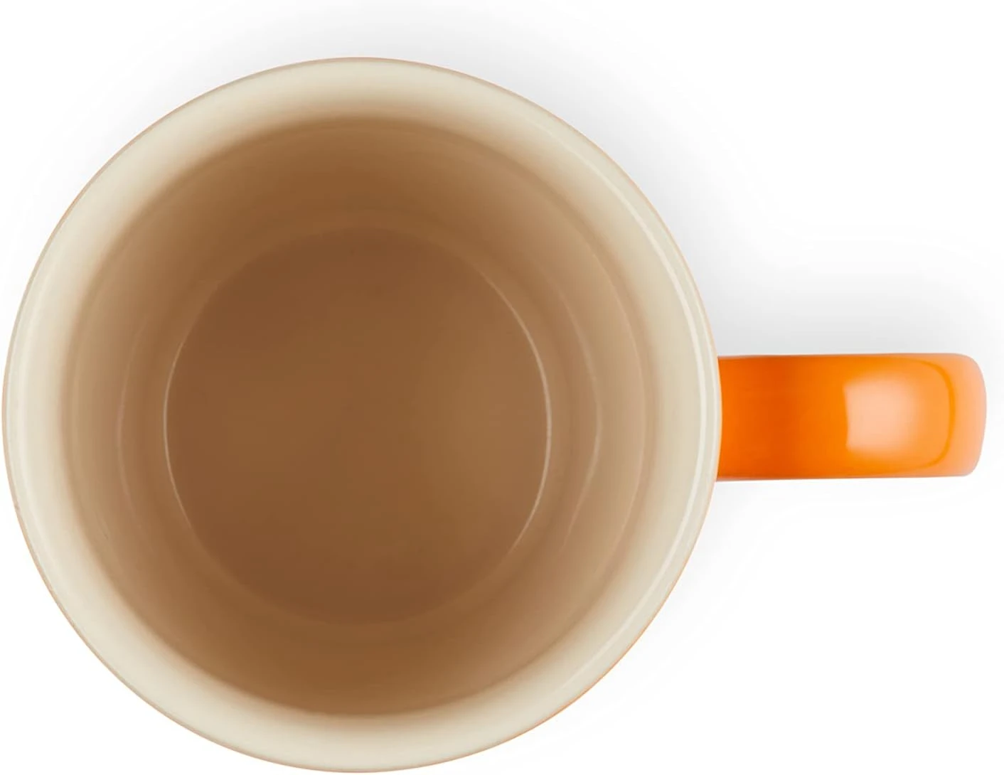 Le Creuset XL Logo Mug - Flame 4 Le Creuset XL Logo Mug - Flame - Image 4