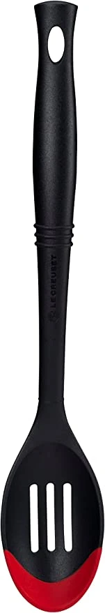 Le Creuset Revolution® Bi-Material Slotted Spoon 13 1/2" X 2 1/2" - Cerise
