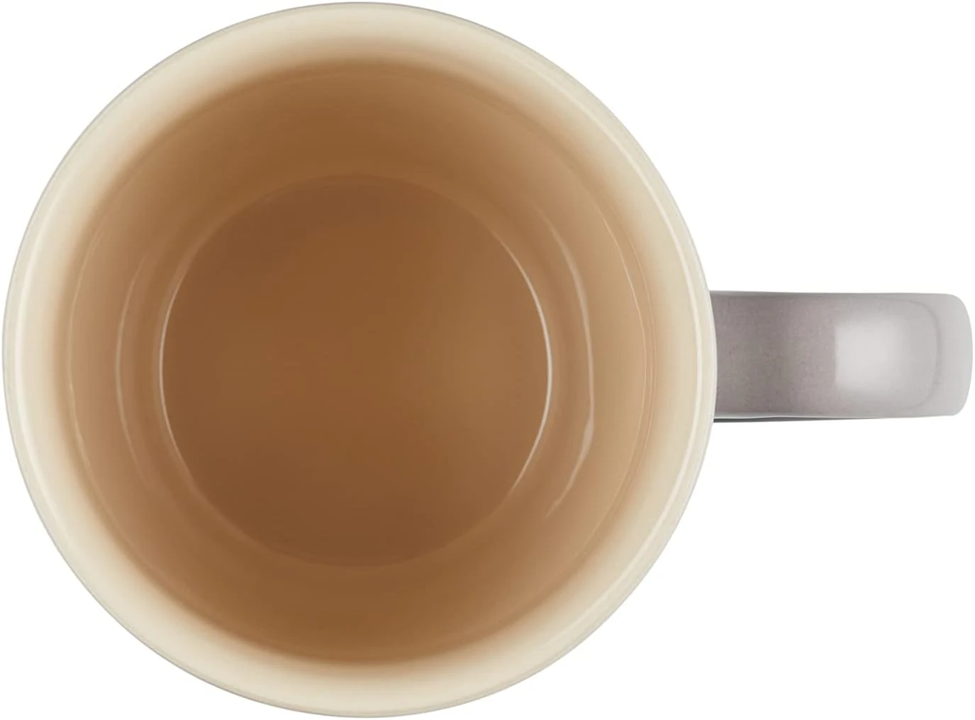 Le Creuset XL Logo Mug - Oyster 4 Le Creuset XL Logo Mug - Oyster - Image 4