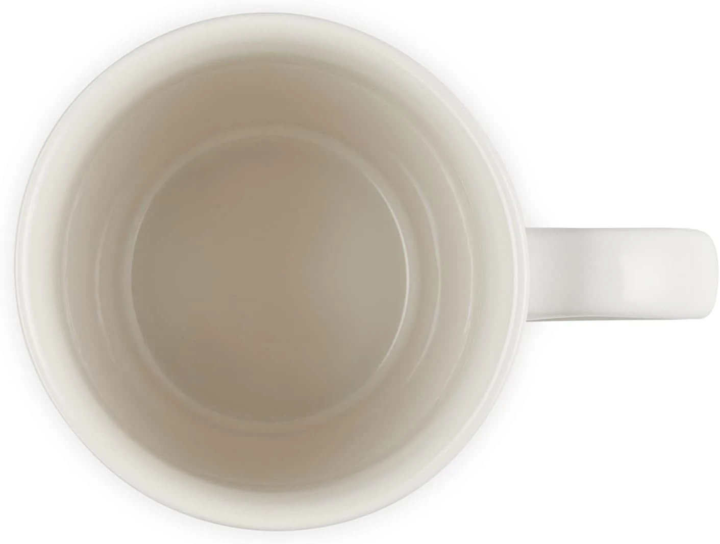 Le Creuset XL Logo Mug - Meringue 4 Le Creuset XL Logo Mug - Meringue - Image 4