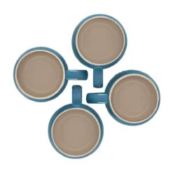 Le Creuset 13 Oz. / 380ml Set Of 4 Heritage Mugs - Deep Teal -Le Creuset Store 5 ecae7b78 8d7e 43f3 9e06 96a0b38d9dd3