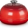 Le Creuset 9 1/2"/1.75 Qt. Signature Enameled Cast Iron Bread Oven - Cerise
