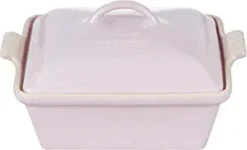 Le Creuset 2 1/2 Qt. (9") Heritage Covered Square Casserole - Shallot