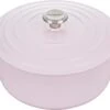 Le Creuset 5 1/2 Qt. Signature Round Dutch Ovenw/Stainless Steel Knob - Shallot- Personalized Engraving Available