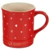 Le Creuset L'Amour Collection: Mug - Cerise W/ Heart Applique
