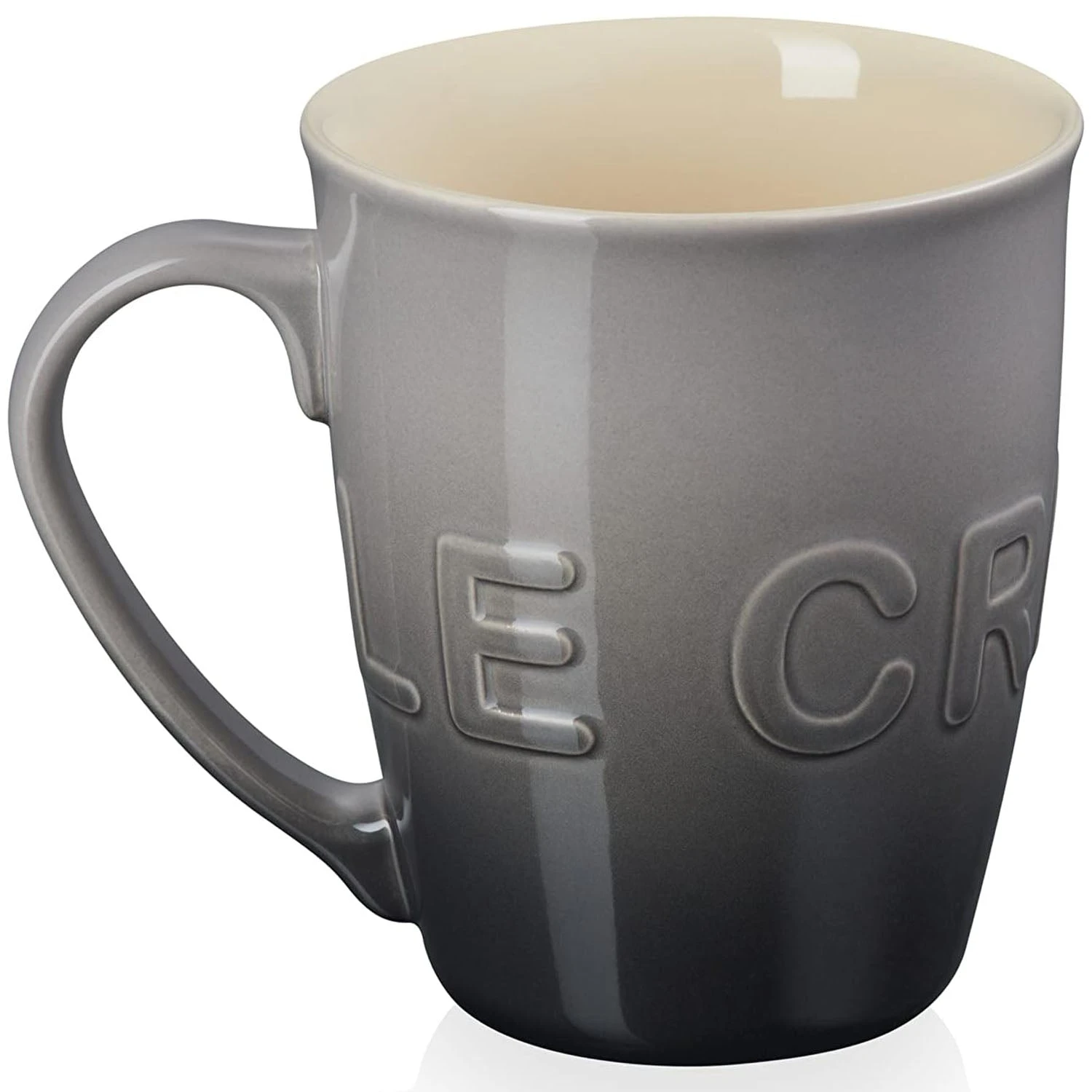 Le Creuset XL Logo Mug - Oyster 1 Le Creuset XL Logo Mug - Oyster