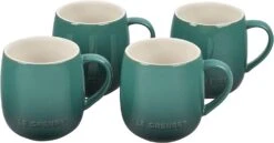 Le Creuset Set Of 4 - 13 Oz. Heritage Mugs - Artichaut