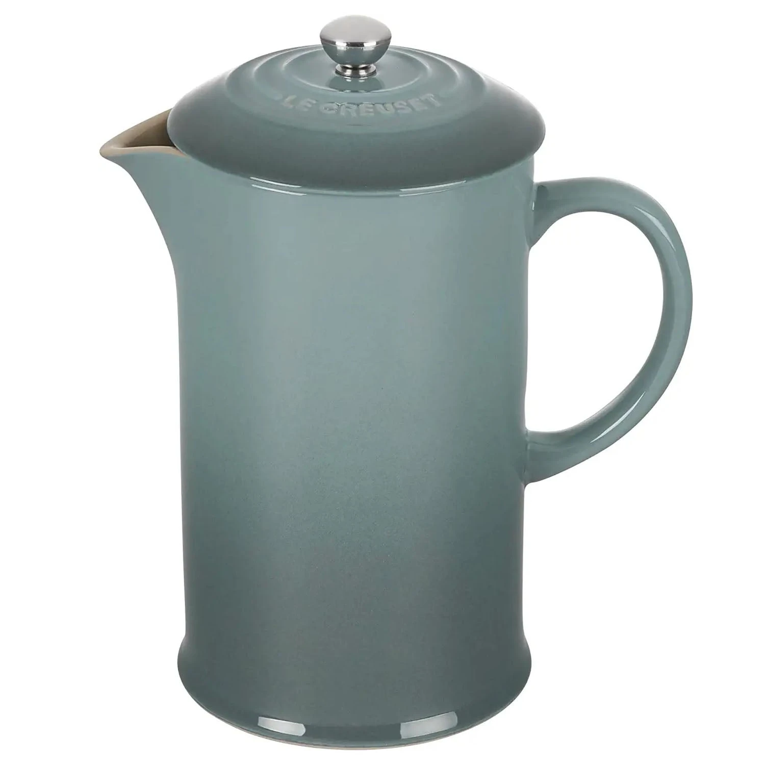 Le Creuset 34 Oz. French Press - Sea Salt 1 Le Creuset 34 Oz. French Press - Sea Salt