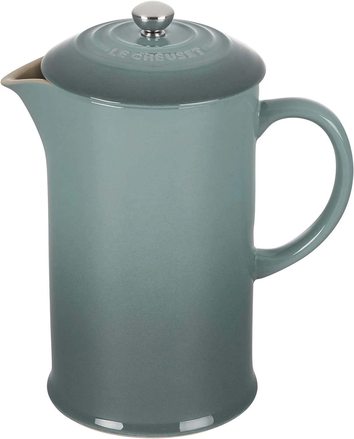 Le Creuset 34 Oz. French Press - Sea Salt 1 Le Creuset 34 Oz. French Press - Sea Salt