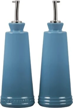 Le Creuset 10 Oz. Signature Oil & Vinegar Set - Caribbean
