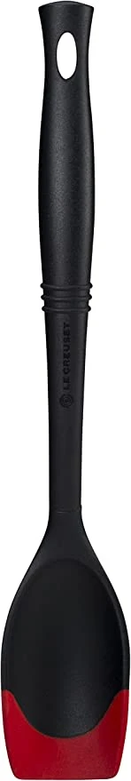 Le Creuset Revolution® Bi-Material Sauté Spoon 13 1/2" X 2 1/2" - Cerise