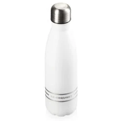 Le Creuset 17 Oz. Stainless Steel Hydration Bottle - Cotton -Le Creuset Store 61q4x 5E 8L. AC SL1500