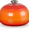Le Creuset 9 1/2"/1.75 Qt. Signature Enameled Cast Iron Bread Oven - Flame