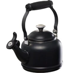Le Creuset 1.25 Qt. Demi Kettle - Licorice W/ SS Knob