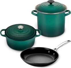 Le Creuset 5-Piece Oven And Stovetop Cookware Bundle - Artichaut