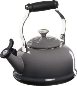 Le Creuset 1.7 Qt. Whistling Kettle W/Stainless Steel Knob - Oyster