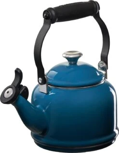 Le Creuset 1 1/4 Qt. Demi Kettle W/Stainless Steel Knob - Deep Teal