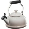 Le Creuset 1.7 Qt. Whistling Kettle - Meringue W/ SS Knob