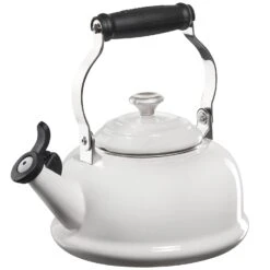 Le Creuset 1.7 Qt. Whistling Kettle - White W/ SS Knob