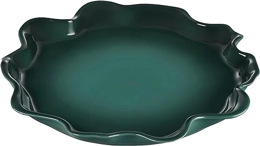 Le Creuset 14" Iris Platter - Artichaut 1 Le Creuset 14" Iris Platter - Artichaut