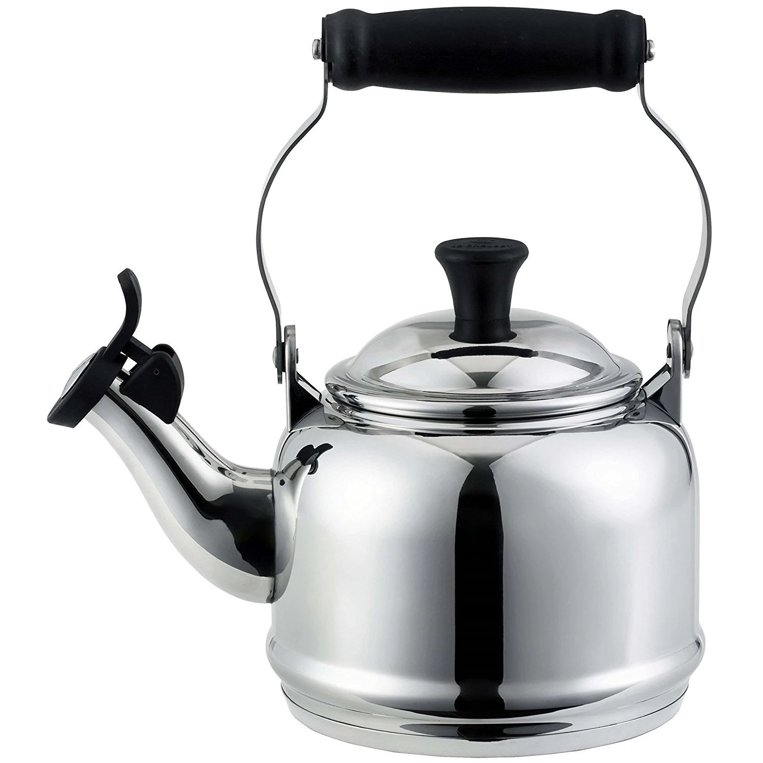 Le Creuset 1.25-Quart Stainless Steel Demi Kettle 1 Le Creuset 1.25-Quart Stainless Steel Demi Kettle