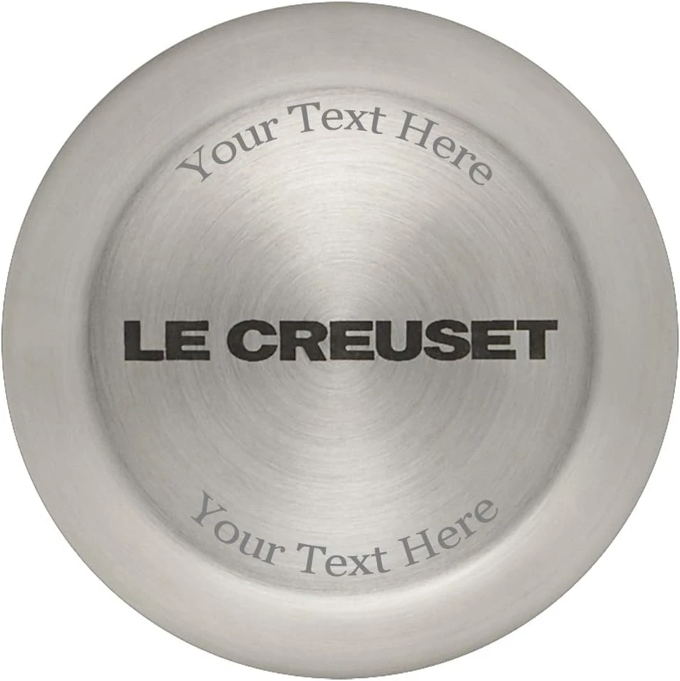Le Creuset 15 1/2 Qt. Signature Oval Dutch Oven W/Stainless Steel Knob - Cerise- Personalized Engraving Available 2 Le Creuset 15 1/2 Qt. Signature Oval Dutch Oven W/Stainless Steel Knob - Cerise- Personalized Engraving Available - Image 2