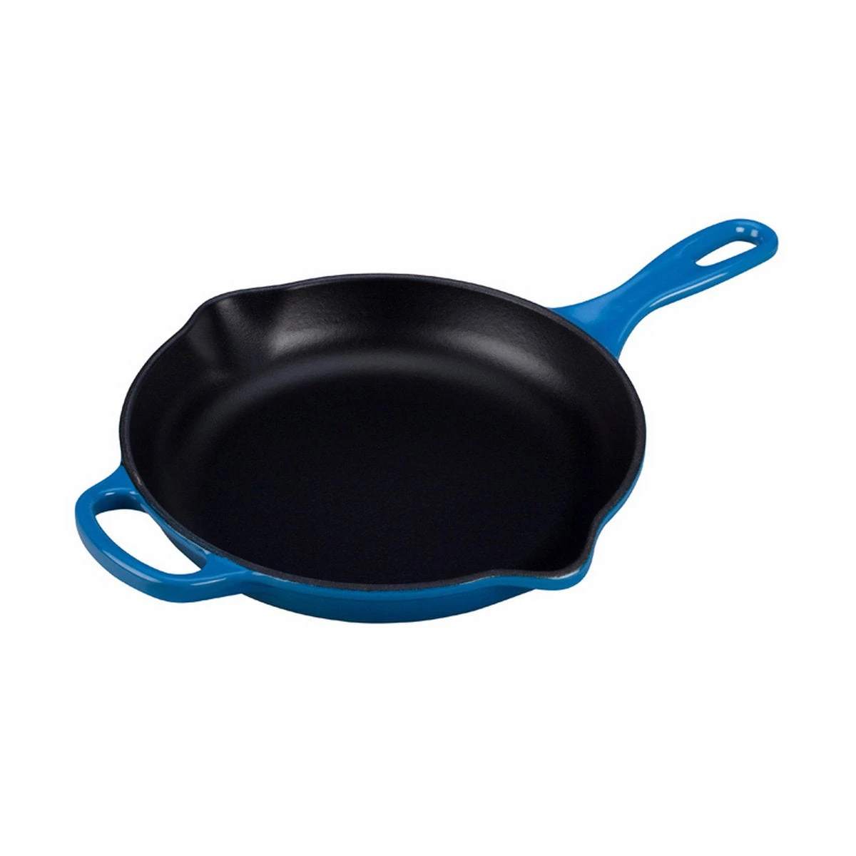 Le Creuset 9" (1 3/8 Qt.) Signature Cast Iron Handle Skillet - Marseille 1 Le Creuset 9" (1 3/8 Qt.) Signature Cast Iron Handle Skillet - Marseille