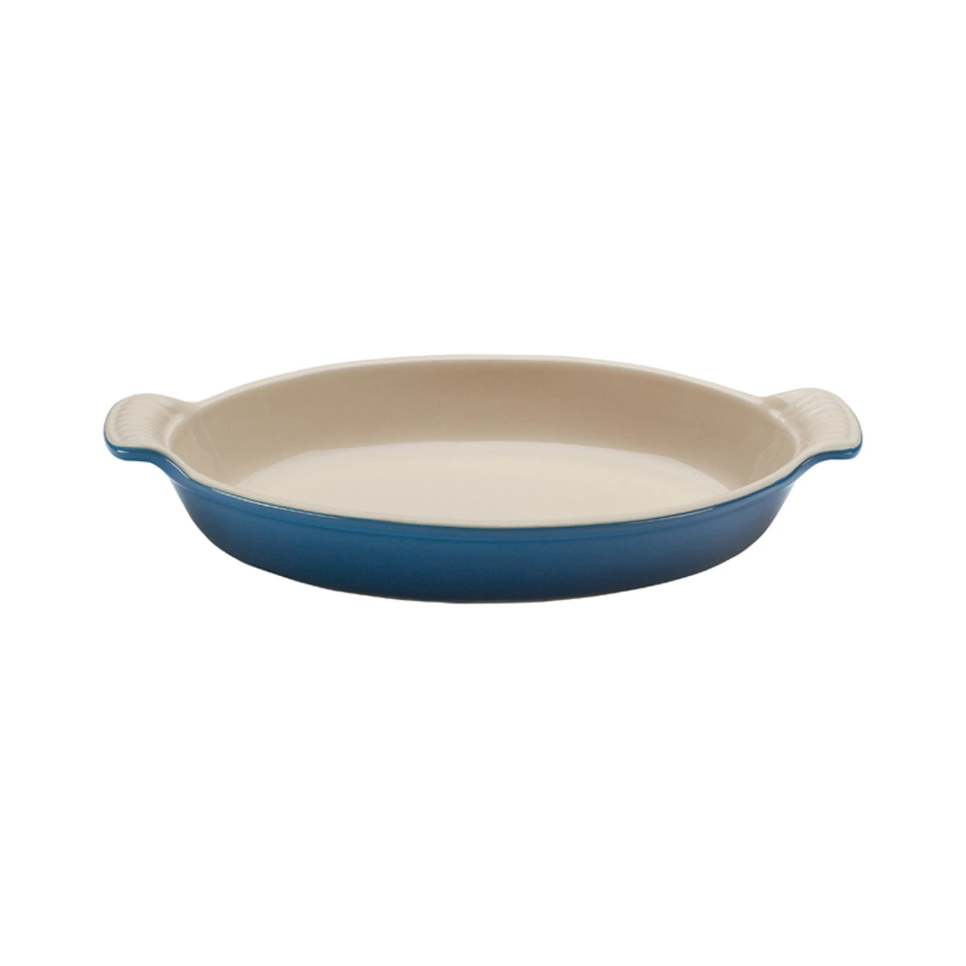 Le Creuset 1 7/10 Qt. (11 1/4") Heritage Au Gratin Dish - Marseille 1 Le Creuset 1 7/10 Qt. (11 1/4") Heritage Au Gratin Dish - Marseille