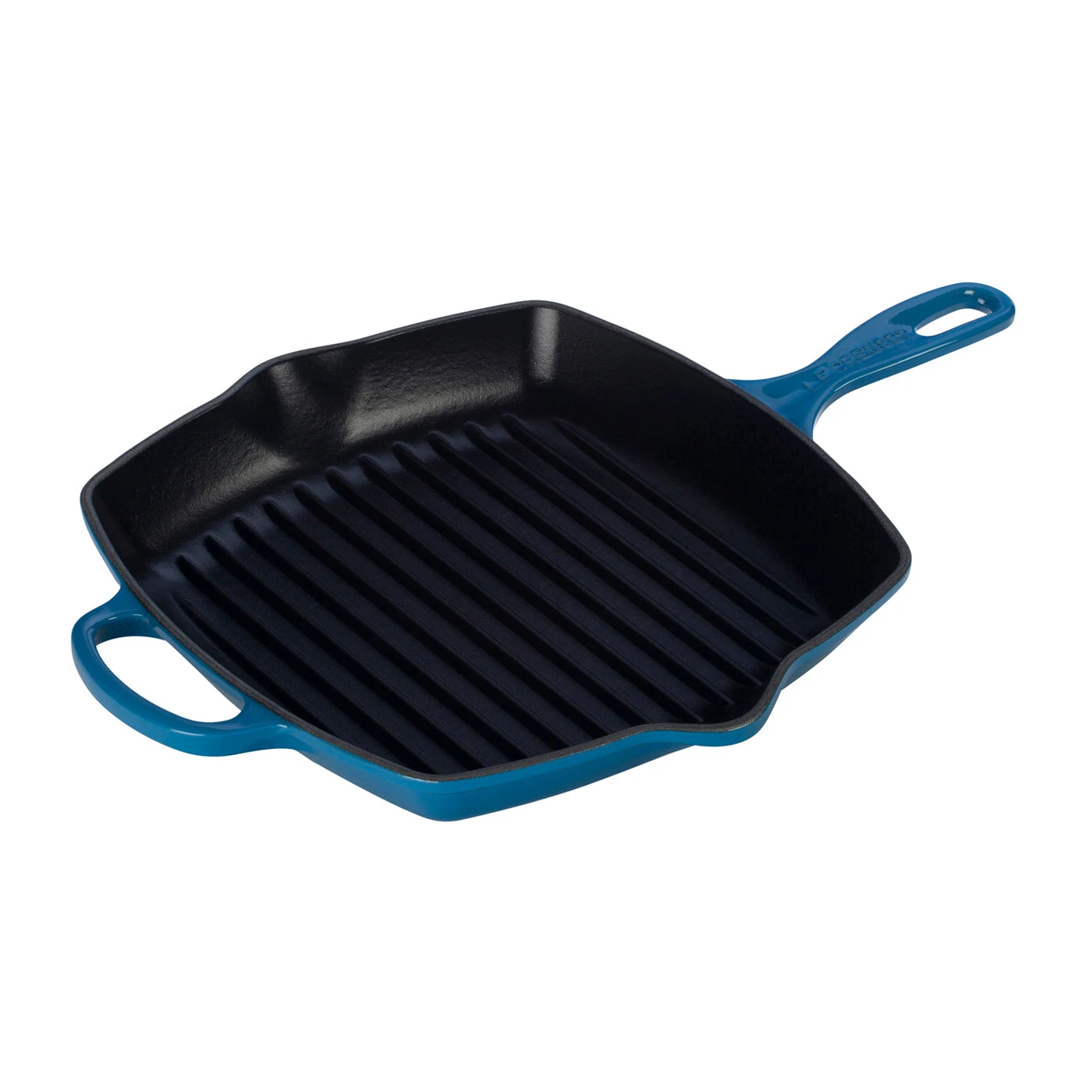 Le Creuset 10 1/4" Signature Square Skillet Grill - Marseille 1 Le Creuset 10 1/4" Signature Square Skillet Grill - Marseille