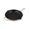 Le Creuset 11 3/4" (2 3/8 Qt.) Signature Cast Iron Handle Skillet - Meringue