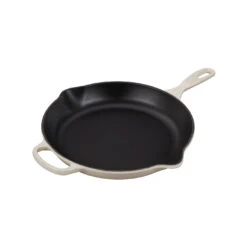 Le Creuset 11 3/4" (2 3/8 Qt.) Signature Cast Iron Handle Skillet - Meringue