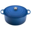 Le Creuset 13 1/4 Qt. Signature Round Dutch Oven W/Stainless Steel Knob - Marseille- Personalized Engraving Available