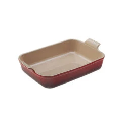 Le Creuset 2 1/2 Qt. (10 1/2" X 7") Heritage Rectangular Dish - Cerise