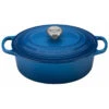 Le Creuset 2 3/4 Qt. Signature Oval Dutch Oven W/Stainless Steel Knob - Marseille- Personalized Engraving Available