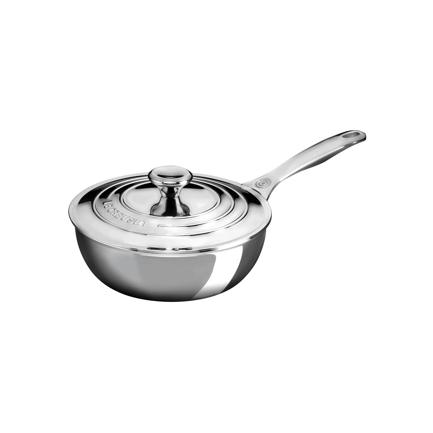Le Creuset 2 Qt. Saucier Pan W/Lid - 2016 House Special - Stainless Steel 1 Le Creuset 2 Qt. Saucier Pan W/Lid - 2016 House Special - Stainless Steel