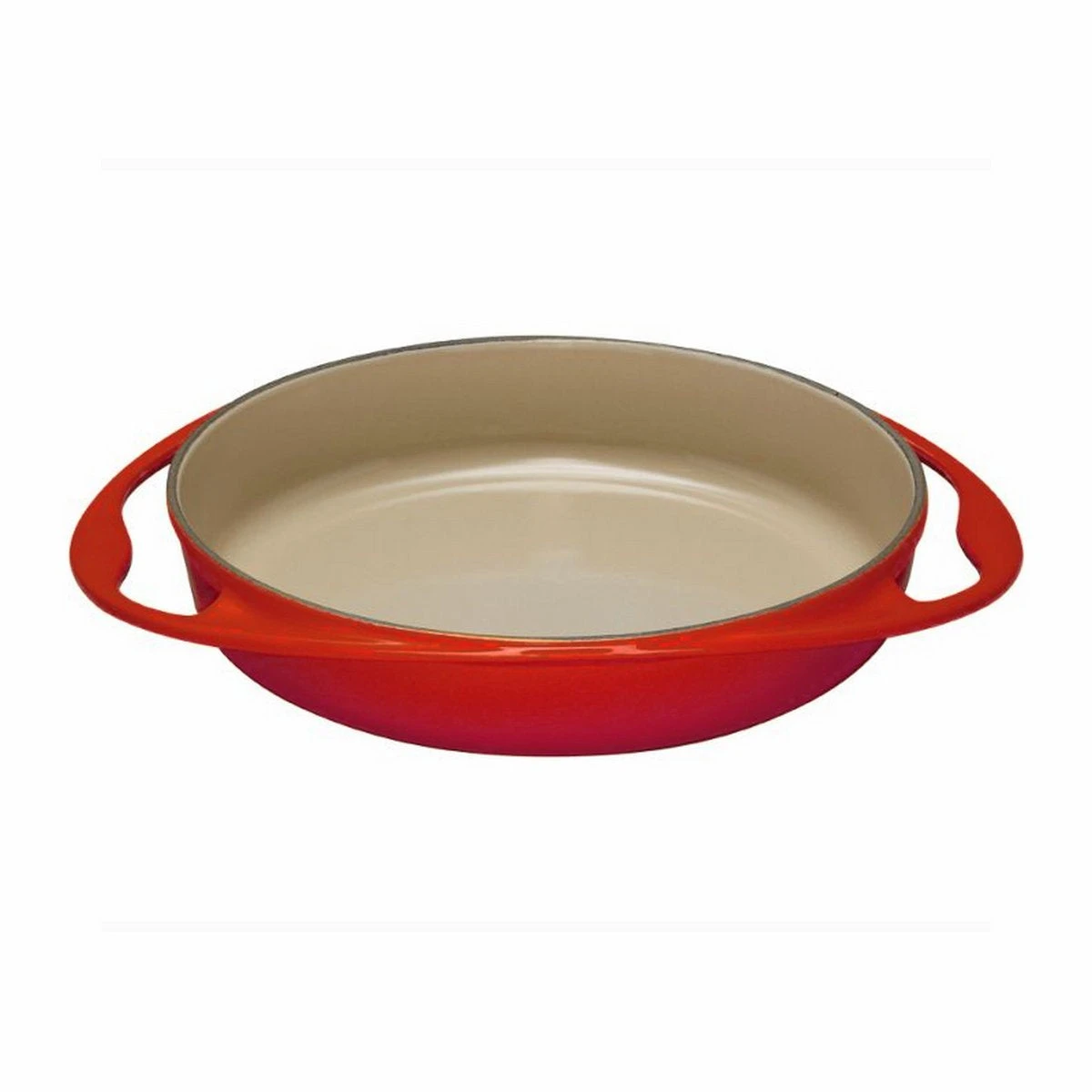 Le Creuset 2 Qt. (9 3/4") Heritage Enameled Cast Iron Tart Tatin Dish - Cerise 1 Le Creuset 2 Qt. (9 3/4") Heritage Enameled Cast Iron Tart Tatin Dish - Cerise