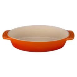 Le Creuset 3 1/2 Qt. (14") Oval Dish - Flame