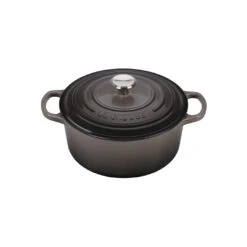 Le Creuset 3 1/2 Qt. Signature Round Dutch Oven W/Stainless Steel Knob - Oyster