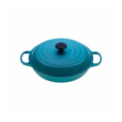 Le Creuset 3 1/2 Qt. Signature Braiser - Caribbean